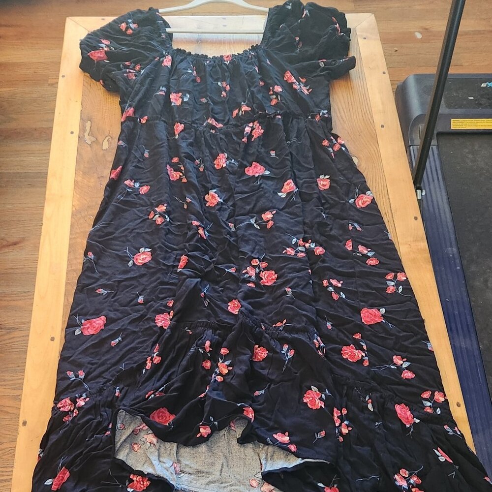 Romantic Cap sleeve floral dress
